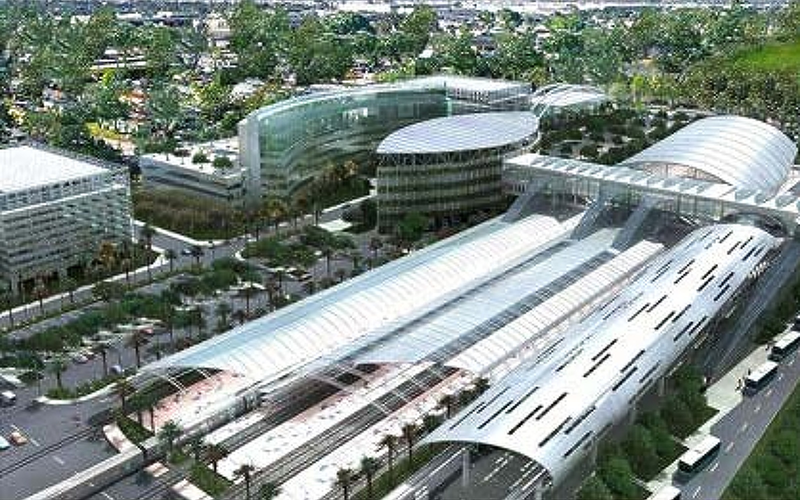 MIA Airport Link Metrorail Extension complex